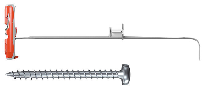 fischer DuoTec 10 S PH Kippdübel mit Panhead-Schraube | hohe Tragkraft in Hohlräumen & Vollbaustoffen | ideal für Wohnzimmerschränke, Regale, Garderoben, Handläufe, Bilder, Spiegel & Lampen | für Gipskarton-, Gipsfaser-, Holz-, Stahl- & Kunststoffplatten