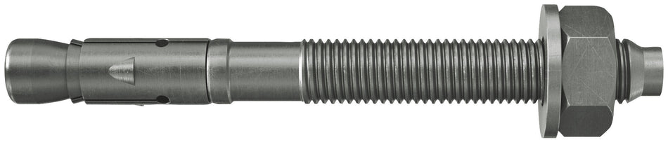 fischer Bolzenanker FAZ II Plus 10/10 R aus Edelstahl, Schwerlastanker mit hoher Tragkraft, für Stahlbau, Carports, Zäune, Geländer, Konsolen & schwere Lasten, ETA- & Seismik-zugelassen